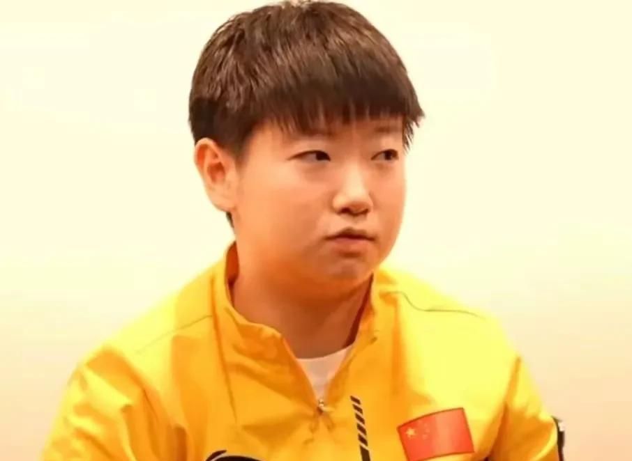 孙颖莎赛后采访：专注下一场